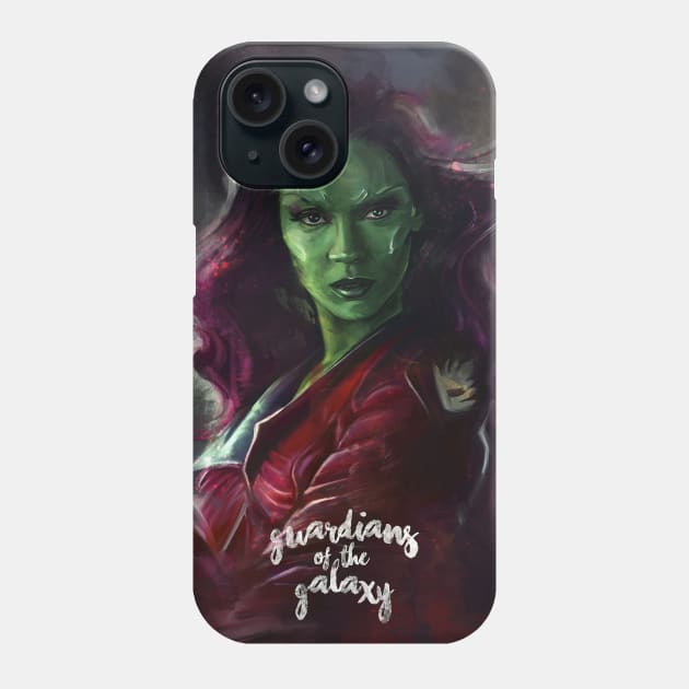 Gamora Phone Case by dmitryb1