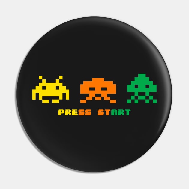 SPACE INVADERS Pin by Soulcatcher