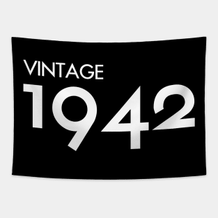 Vintage 1942 Gift 78th Birthday Party Tapestry