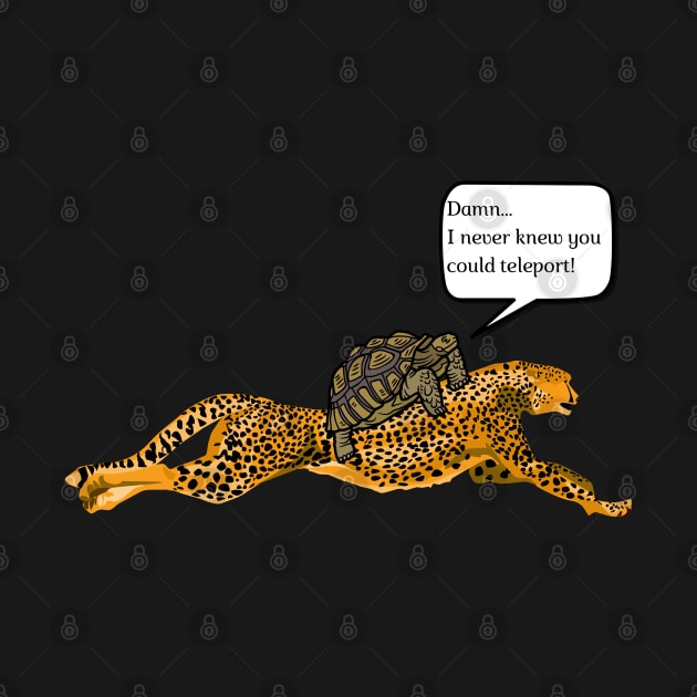 Fast & Slow: the Cheetah & the Tortoise by firstsapling@gmail.com