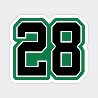 Number 28 Magnet