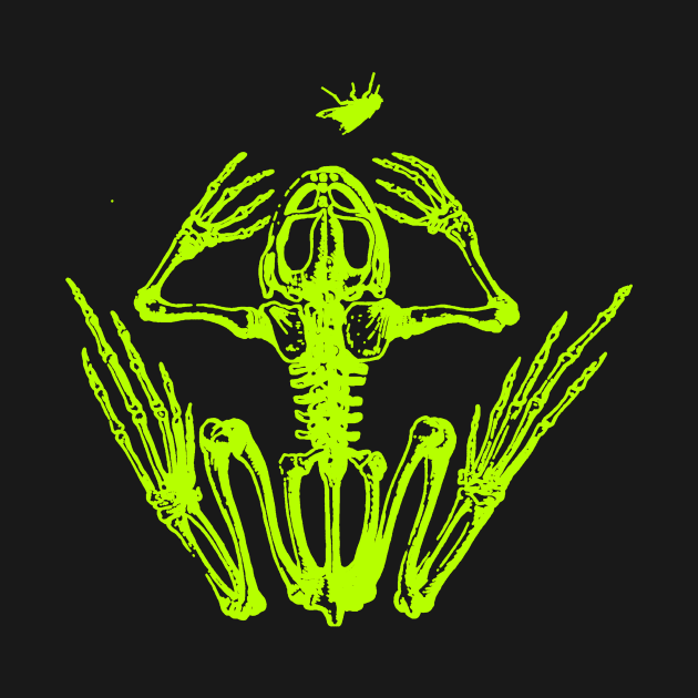 Frog Skeleton by Oolong