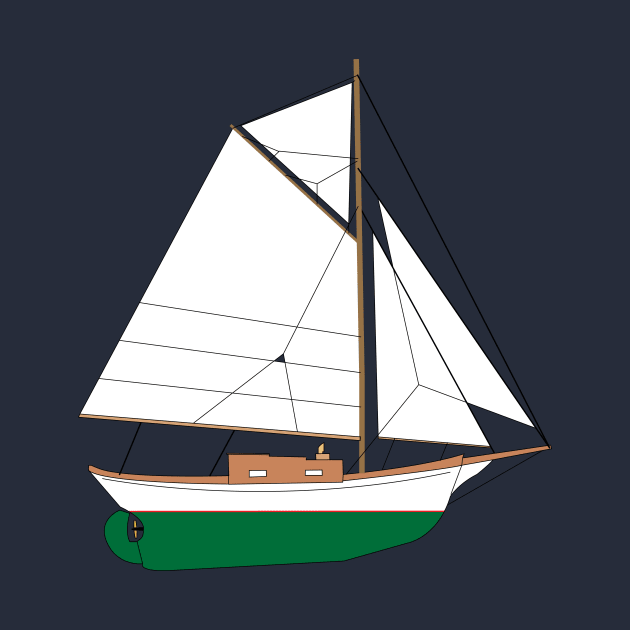 Friendship Sloop by CHBB