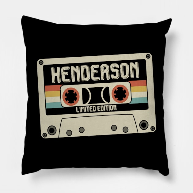 Henderson - Limited Edition - Vintage Style Pillow by Debbie Art