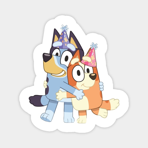 Bluey Birthday Magnet by ExpresYourself