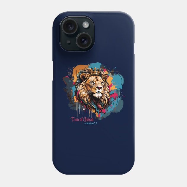 Lamb of God + Lion of Judah Phone Case by Crossight_Overclothes