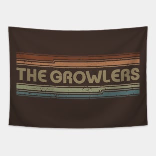 The Growlers Retro Lines Tapestry