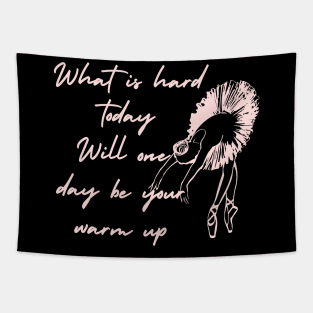 Beautiful ballet design Tapestry