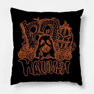 Halloween - Happy Happy Halloween Pillow