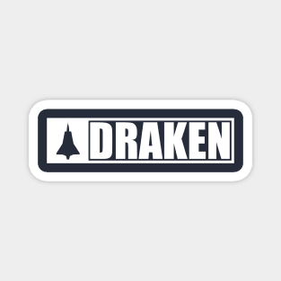 Draken Fighter Magnet