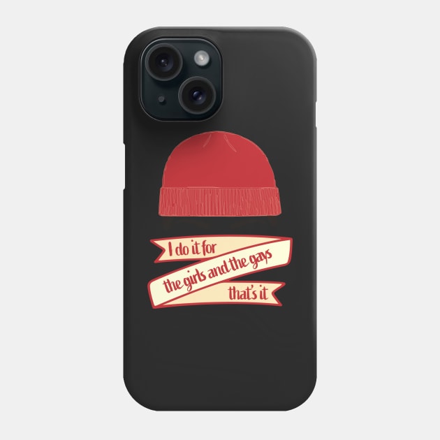 TikTok Girls and Gays Phone Case by maya-reinstein