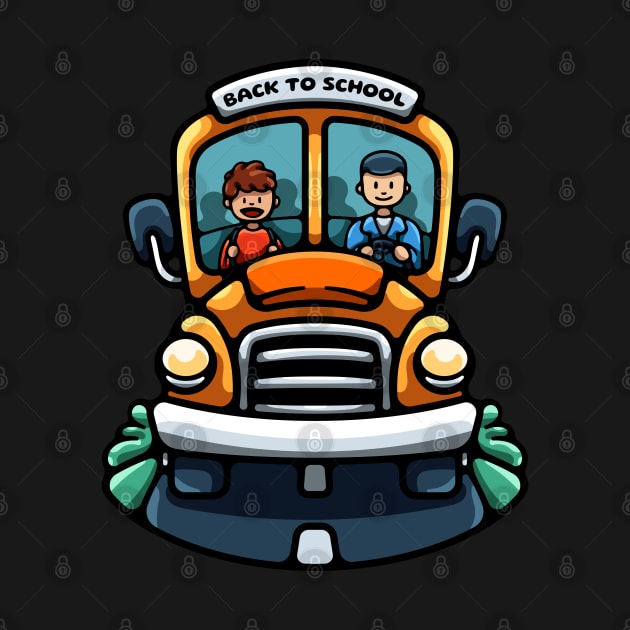 Back To School Bus by andhiika
