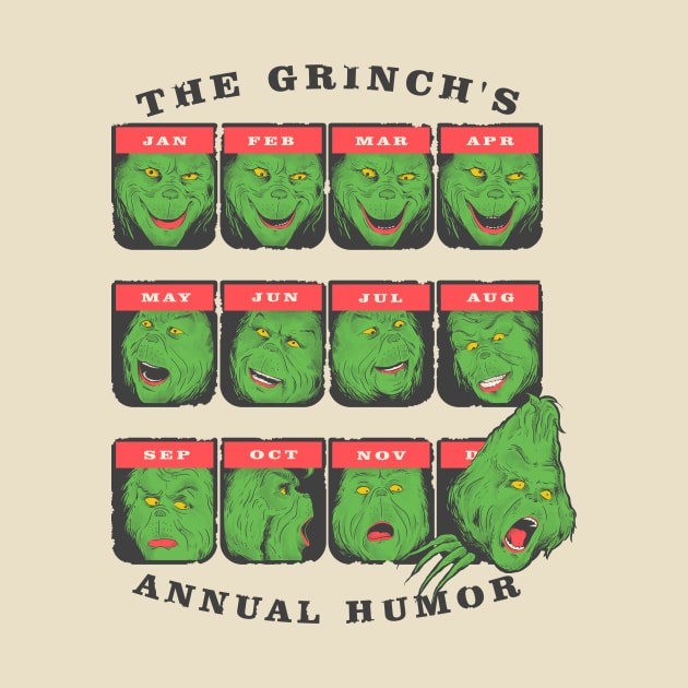 The Grinch's Annual Mood by UmbertoVicente