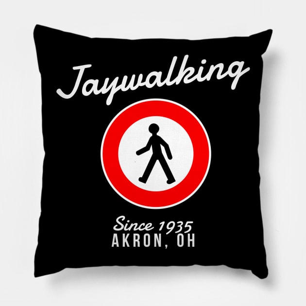 Jaywalker Recovery Alcoholic Graphic Shirt Pillow by RecoveryTees