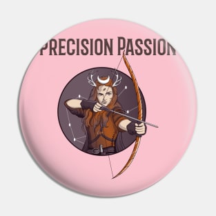 Precision Passion Archery Pin