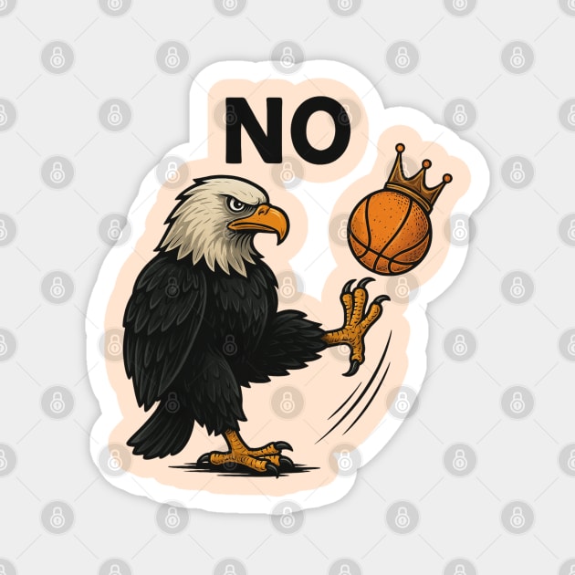 No-Kings Magnet by Creatifly Graphic Tees