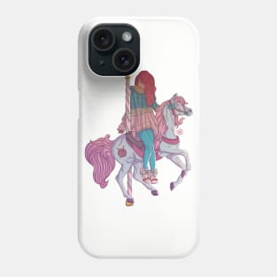 Carousel Girl Phone Case