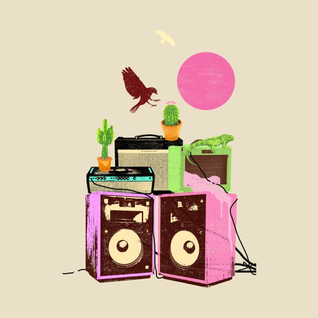 DESERT AMPS (alt) by Showdeer