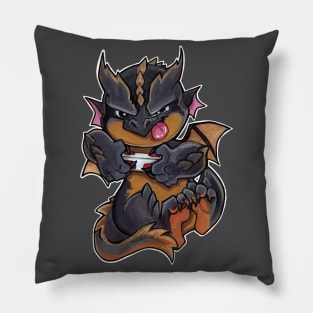 Gamer dragon Pillow