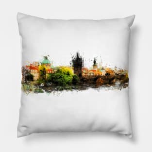 Prague art #praga #prague Pillow