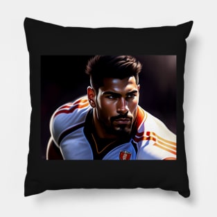 Rugby Player Pillow