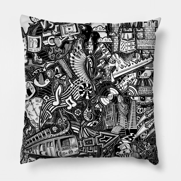 Beyond Reach Pillow by DmitroRobinson