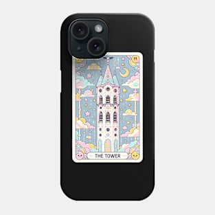 The Tower Tarot Card Cute Kawaii Pastel Goth Phone Case