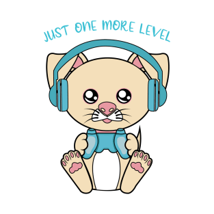 Just one more level, cute dog T-Shirt