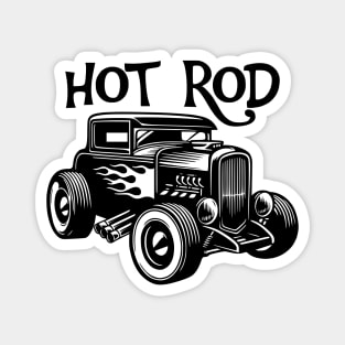 Hot rod car Magnet