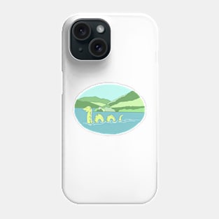 Loch Ness Monster Landscape Phone Case