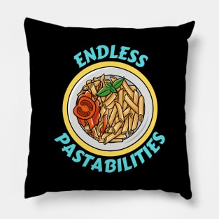 Endless Pastabilities | Pasta Pun Pillow