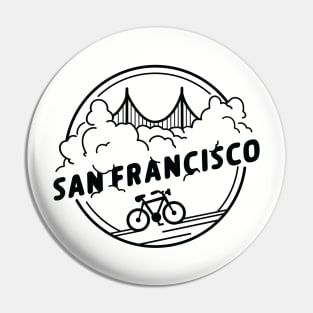 Bike San Francisco Pin