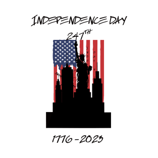 Independence Day, USA  4July, 1776-2023, 247th T-Shirt