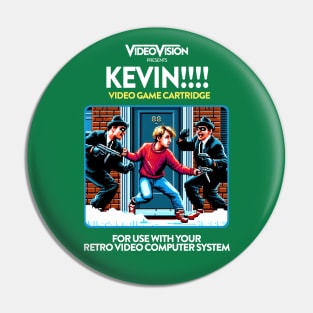 Kevin! 80s Game Pin