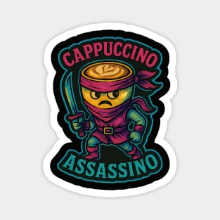 Cappuccino Assassino - Italian Brainrot Magnet