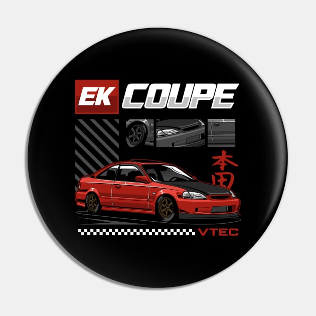 Civic EK Coupe Pin by squealtires