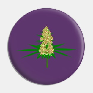Cannabis plant Pin