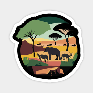 safari Magnet