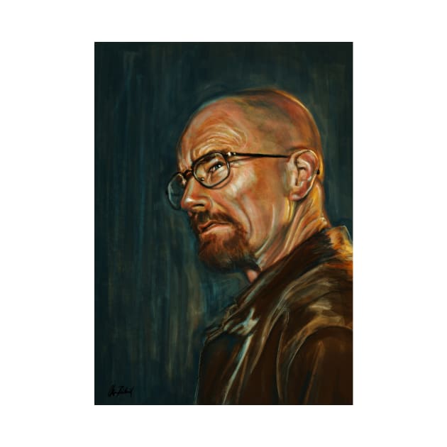 Walter White-Breaking Bad by Artofokan