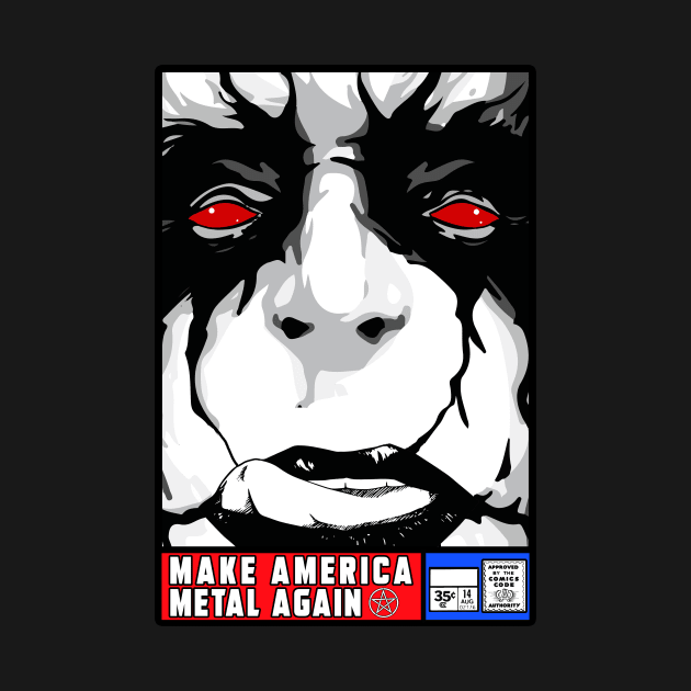 MAKE AMERICA METAL AGAIN COMIC by theanomalius_merch