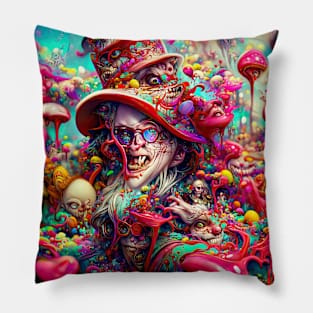 Fear And Loathing In Wonderland #70 Pillow