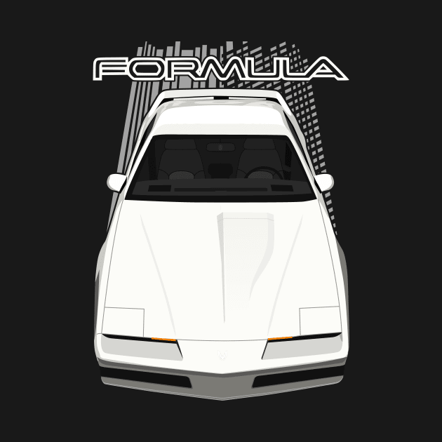 Pontiac Firebird Formula 3rdgen - White by V8social