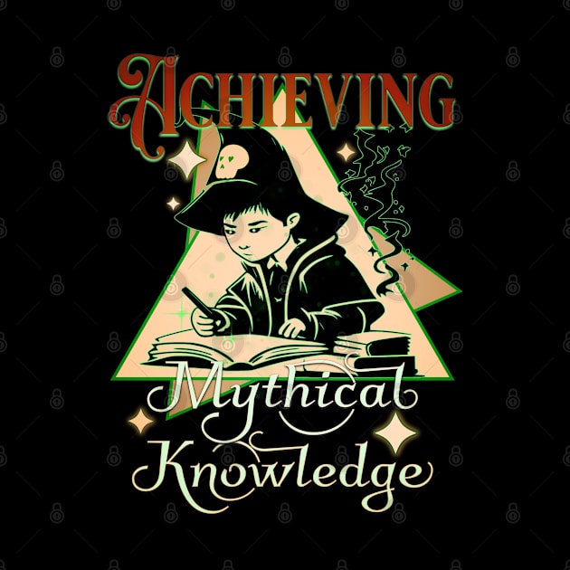 Achieving Mythical Knowledge Young Wizard by mythikcreationz