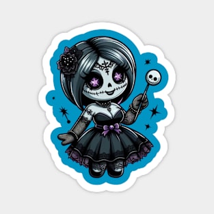 A girl dead doll Magnet