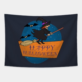 Happy Halloween Tapestry