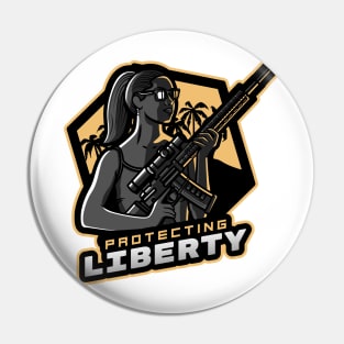 Protecting Liberty Pin