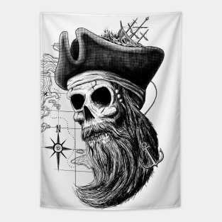 Pirate Skull Tapestry