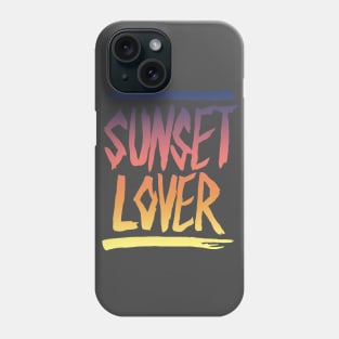 Sunset Lover. Phone Case