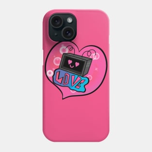 fnf character hex emoji love Phone Case