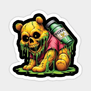 Toxic Pooh Magnet